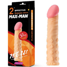 夜櫻YEAIN 大男人主義者征服MM終極殺器YY914 仿真加長套5CM【矽膠優/盒裝】