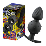 日本A-one地獄雙球滾珠後庭肛塞(M號)擴肛開發