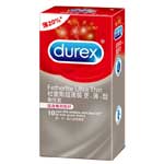 【杜蕾斯Durex】超薄裝更薄型保險套衛生套安全套10入