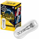 日本A-one＊狂歡覺醒快感特化小型自慰器非貫通自慰套(RAVE FLASH)