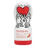 日本TENGA＊Keith Haring漫畫款 原真空深喉吮吸型自慰杯