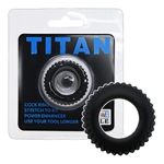 TITAN猛男環型矽膠環(藍)-1入