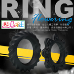 RING時尚造型矽膠套環-2入