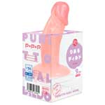 【日本PxPxP】純日本國產彈力仿真逼真按摩棒(9cm-初心者用)