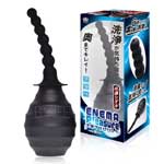 日本A-one＊Enema Pleasure 6連拉珠清洗器