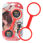 日本NPG BDSM遊戲簡易矽膠束縛手枷-紅