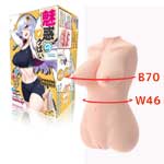 日本 SSI JAPAN＊魅惑迷人真實的身體+3D骨骼系統 安雅男用自慰套 6.5kg