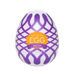 日本TENGA＊一次性奇趣蛋自慰蛋 EGG歡樂系列 EGG-W03織網挺趣蛋(MESH)自慰器