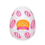 日本TENGA＊一次性奇趣蛋自慰蛋 EGG歡樂系列 EGG-W05渦球挺趣蛋(CURL)自慰器