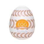 日本TENGA＊一次性奇趣蛋自慰蛋 EGG歡樂系列 EGG-W06迴圈挺趣蛋(RING)自慰器