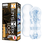日本Mens Max 環繞款非貫通型FEEL Loop硬版(黃)男用自慰器
