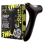 【日本PxPxP】舌舔×吸啜×插入 10頻模式多功能3合1電動按摩棒