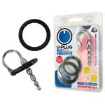 日本A-one＊U-PLUG金屬馬眼尿道刺激COOL感-BOM-藍